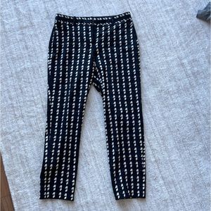 Theory slim cropped suit pants
